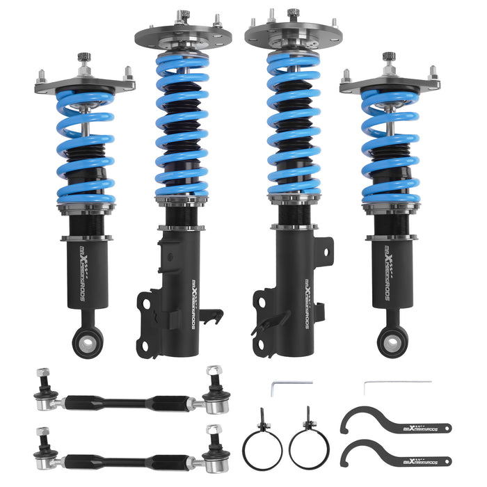 Coilovers 24-way Damper Suspension Struts Compatible for HONDA CR-V Compatible for FWD 2012-2016