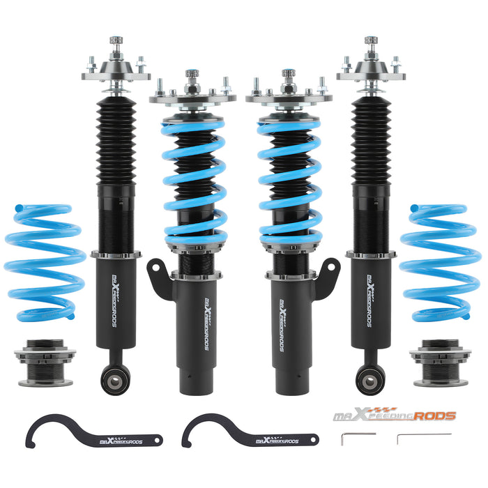Adjustable Damper Coilover Coilovers Compatible for BMW E46 3-Series Models 98-06 Suspension Struts lowering kit