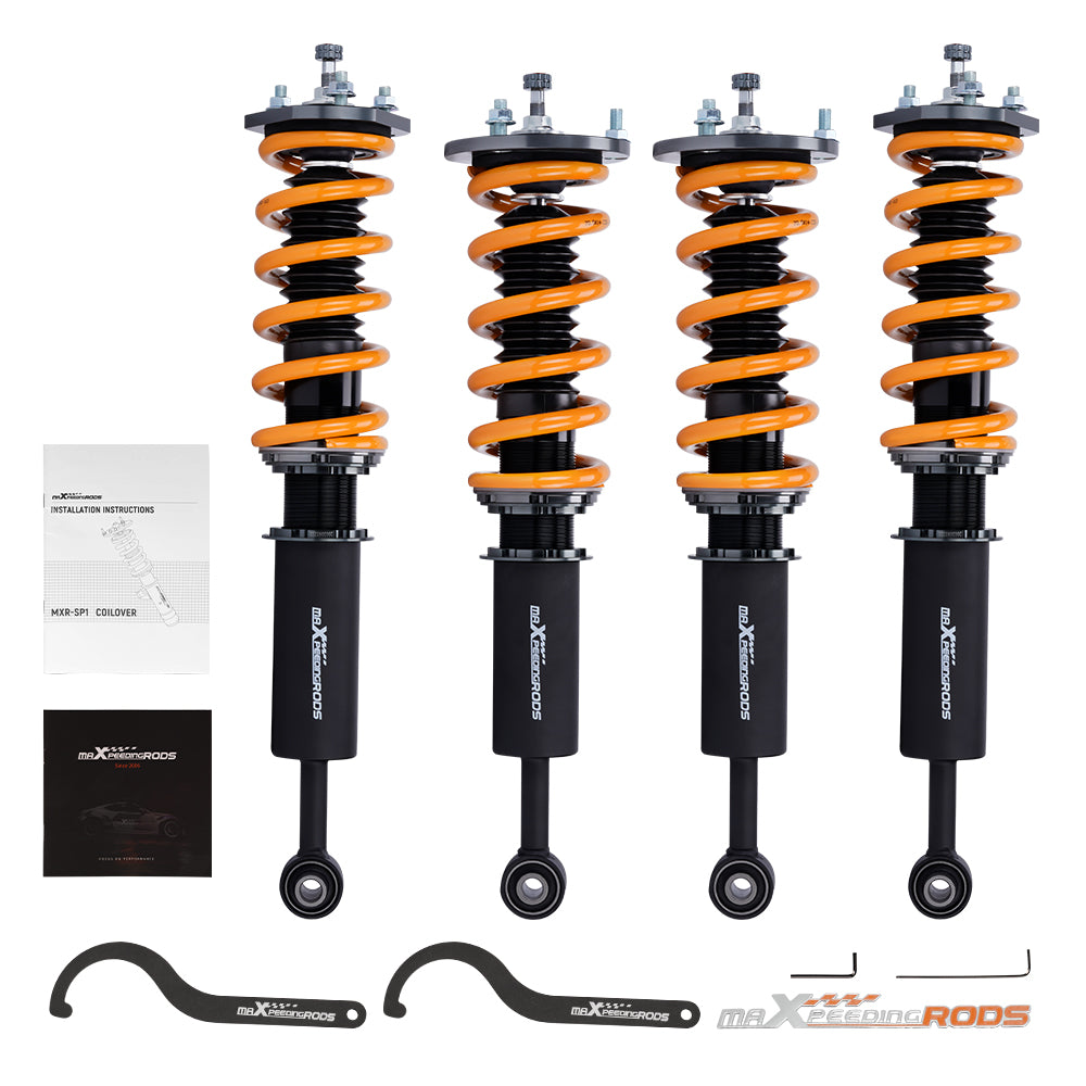 MaXpeedingrods 24 Damper Coilovers Kit Compatible for Lexus IS250/IS350 RWD 2006-2013 lowering kit