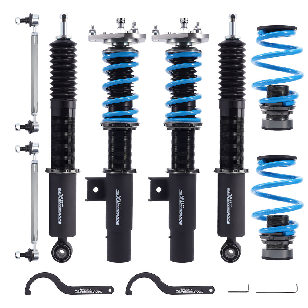 MaXpeedingrods T6 Coilovers 24 Way Damper Compatible for VW MK5 MK6 Compatible for GOLF/JETTA 2005-2019
