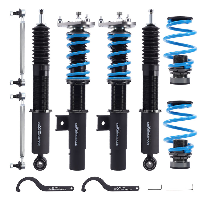MaXpeedingrods T6 Coilovers 24 Way Damper Compatible for VW MK5 MK6 Compatible for GOLF/JETTA 2005-2019
