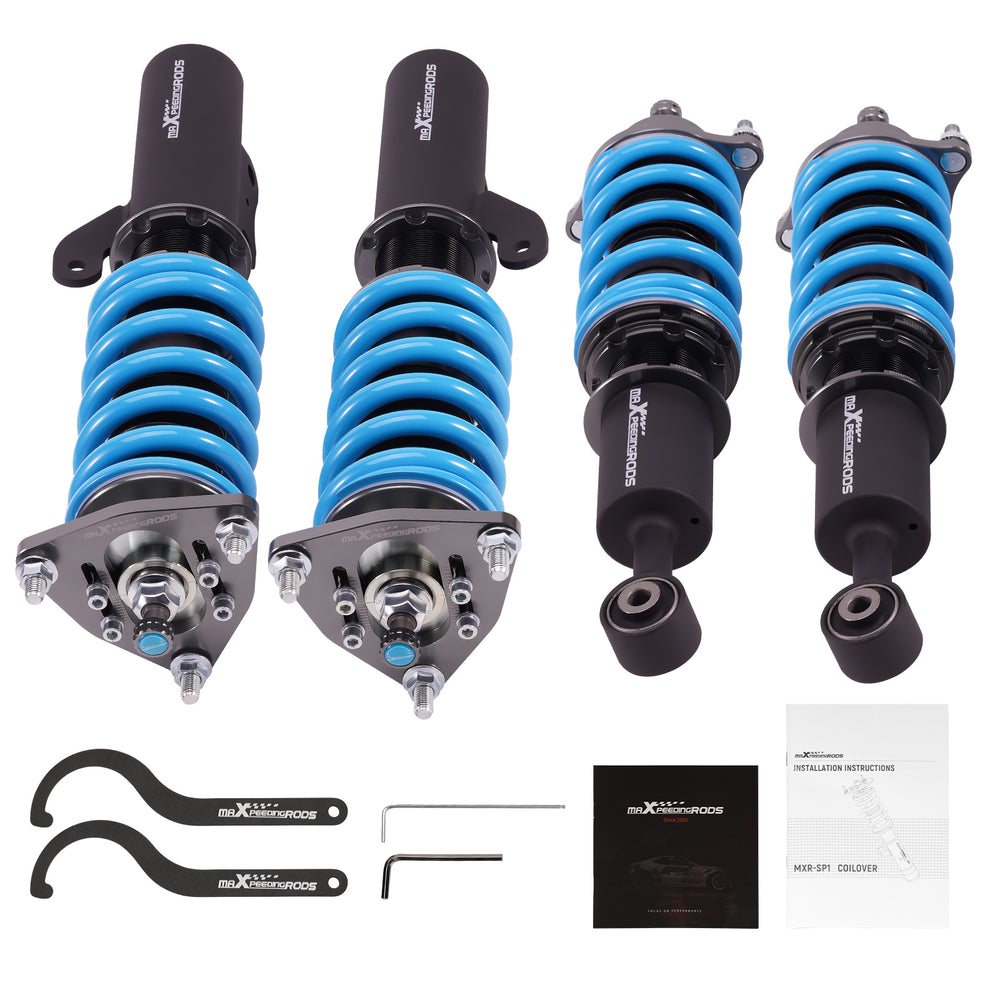 Compatible for Mitsubishi Lancer 08-16 MaXpeedingrods Coilovers Coils Kit Adjustable Damper lowering kit