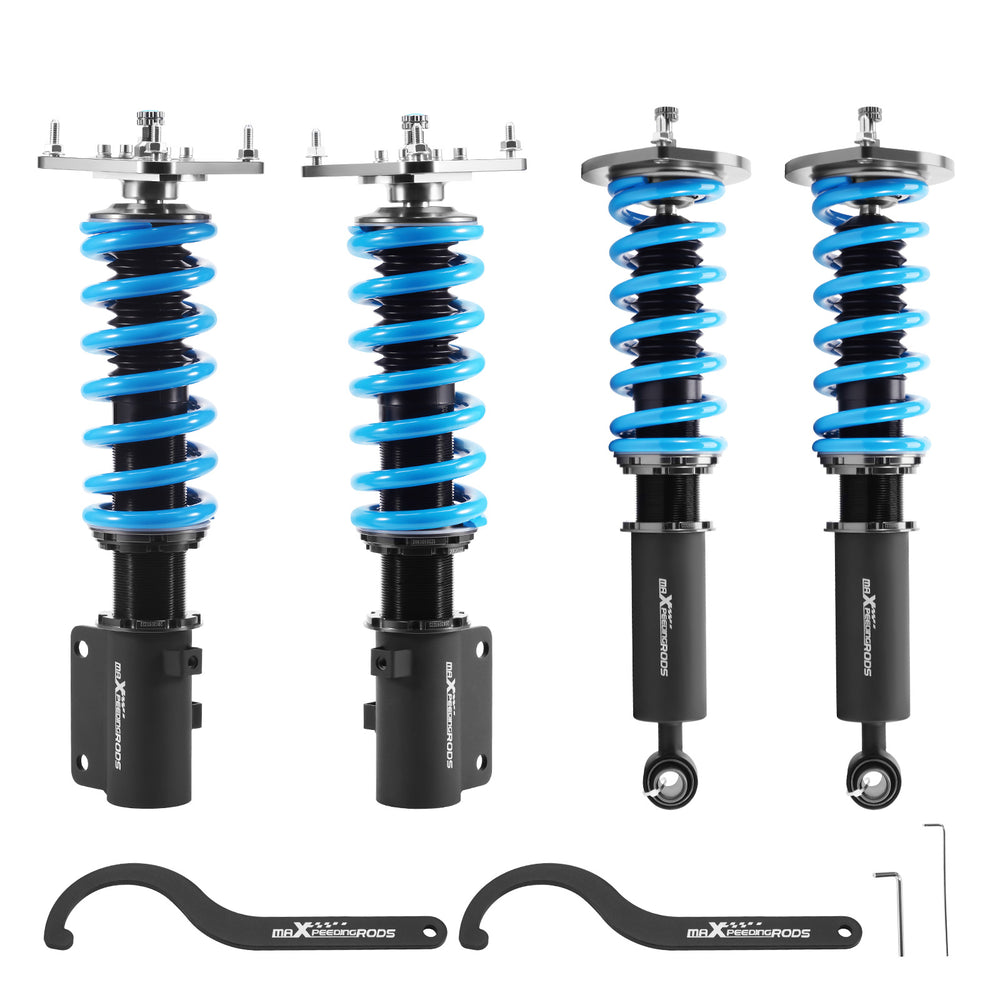 24 Level Damper Adjustable Coilovers Lowering Kit Compatible for Mazda RX-7 1985-1992