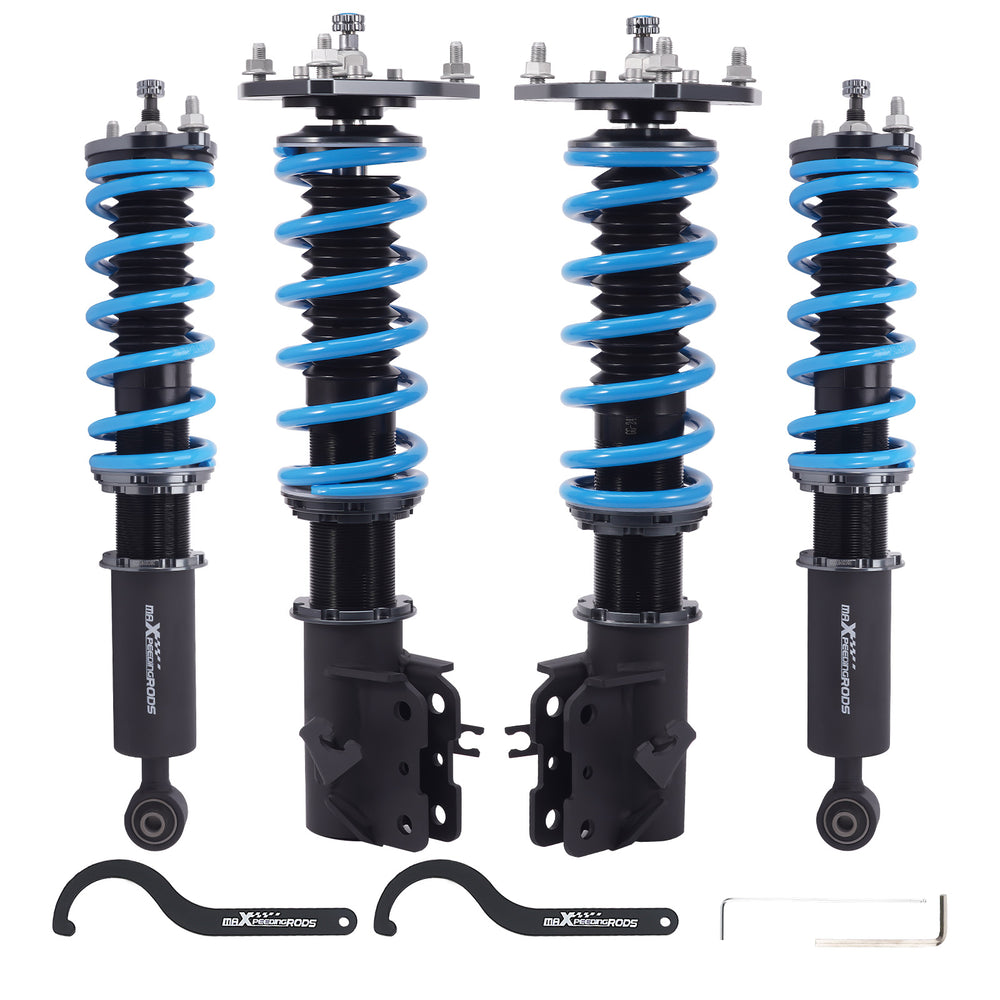 MaXpeedingrods T6 Coilover Suspension Kit Compatible for Mitsubishi Mirage 1997-2001