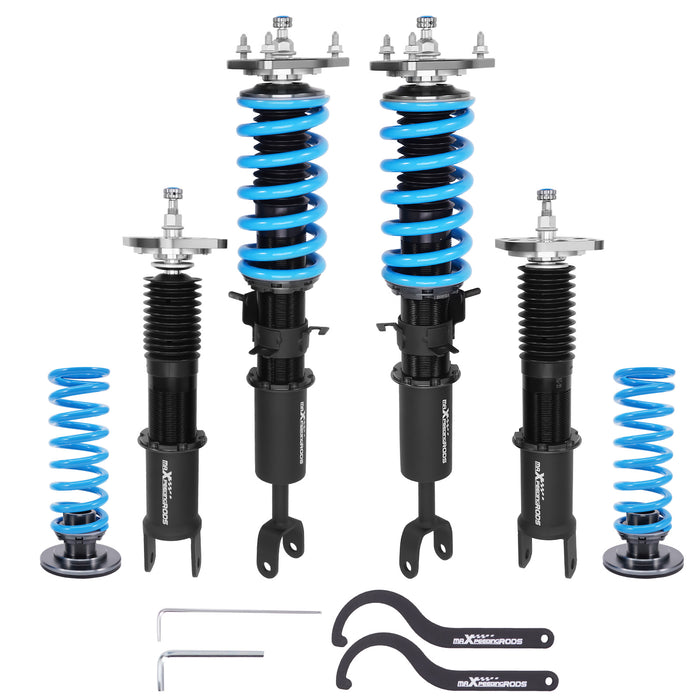 24 Way Damper Coilovers Shocks Suspension Kit Compatible for Nissan 350Z 2003-2008 RWD