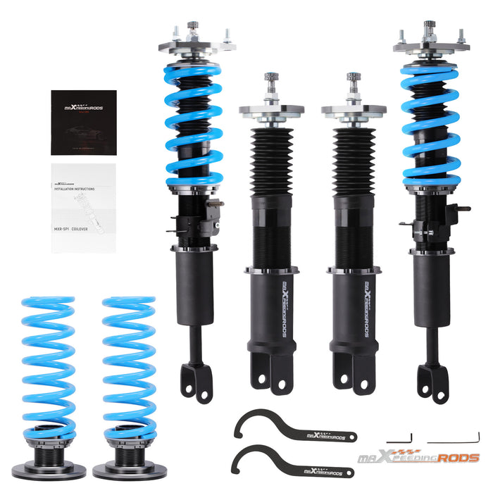 Maxpeedingrods Compatible for Honda T6 24 Ways Adj Damper Shock Struts Coilovers | Compatible for Nissan 350z Coupe 03-08 | Compatible for Nissan 350z Coupe 03-08/Compatible for Infiniti