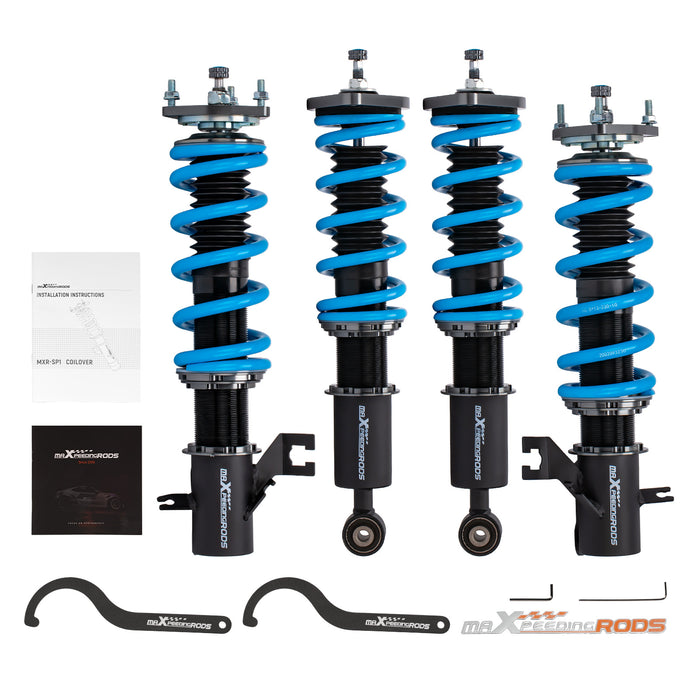 Coilovers 24 Way Adj. Damper Suspension Kit Compatible for Nissan SENTRA 2000-2006