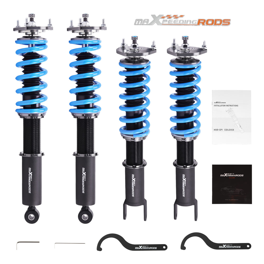 MaXpeedingrods 24 Click Damper Coilovers Suspension Compatible for Infiniti Q50 RWD 2014-20