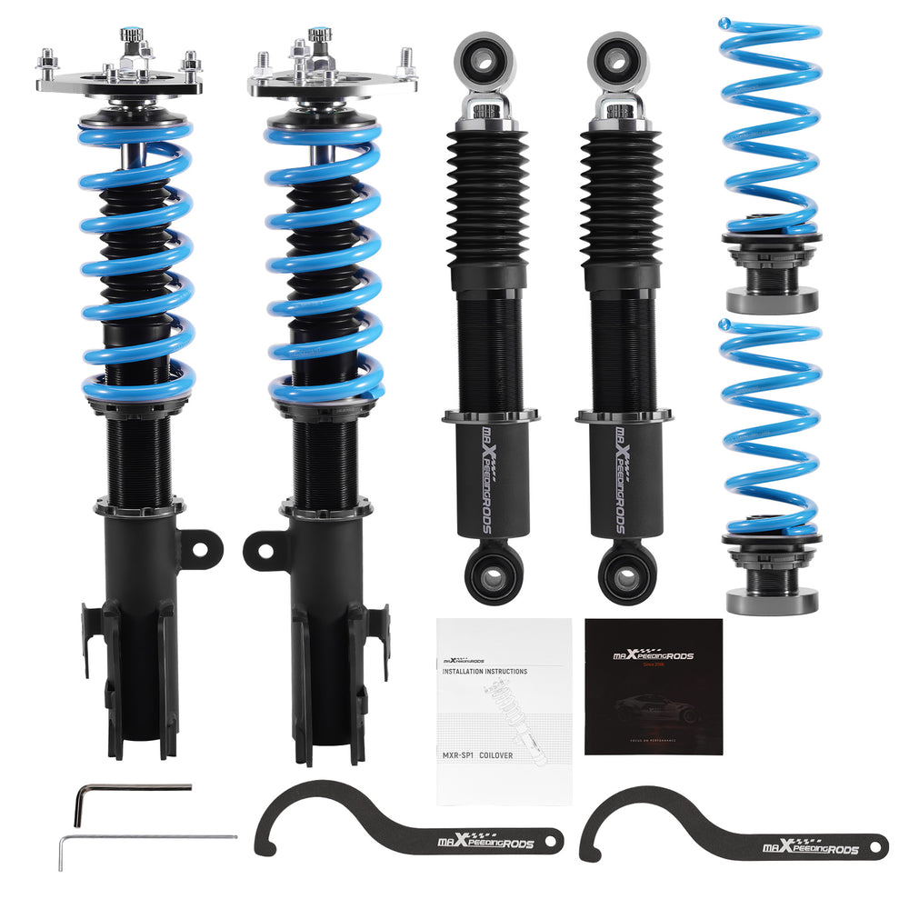 Maxpeedingrods 24 Click Coilover Shock+Spring Compatible for Toyota RAV4 2006-2012