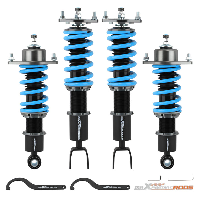 Maxpeedingrods T6 Adjustable Coilover Kit Compatible for Mazda RX8 Type SE RX-8 2004-2011