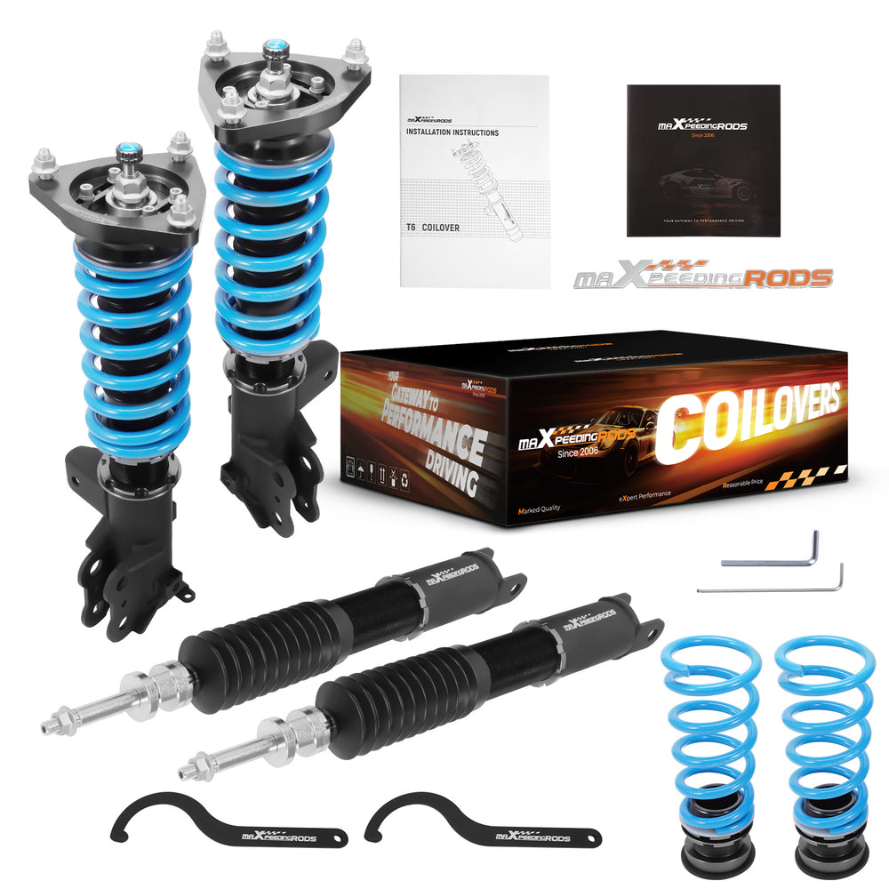 24 Level Damper Coilovers Struts Springs Kit Compatible for Hyundai Sonata 2011-2014