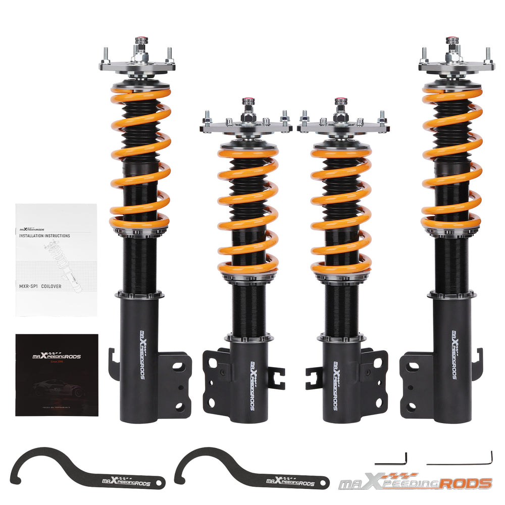 maXpeedingrods COT6 Coilovers Lowering Shock Absorbers Compatible for Subaru Forester 98-02