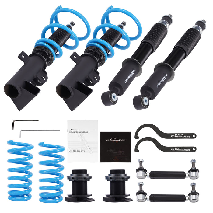 Compatible for Mercedes W203 W209 2001-2007 RWD 24 Way Damper Coilovers Suspension Kit Lowering Kit