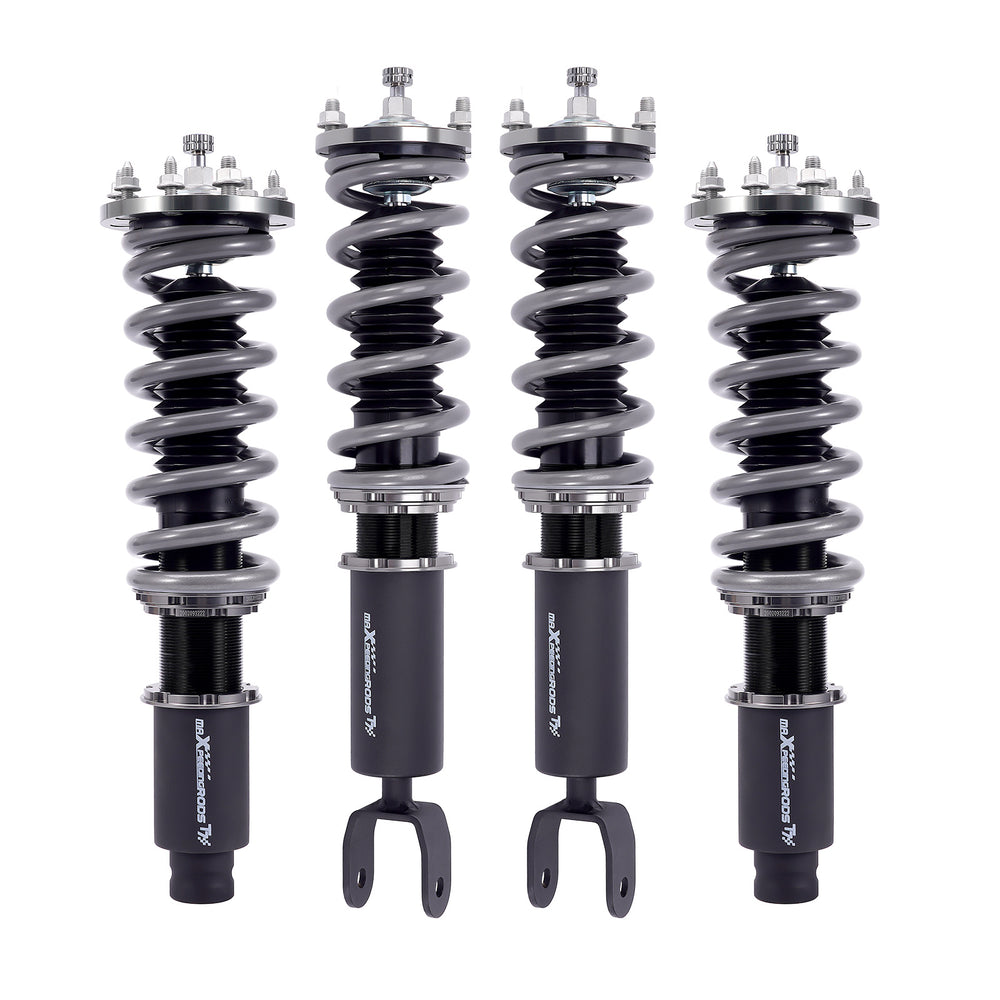 Racing Coilovers Kit w/ 24-Way Damping Compatible for Honda Accord 08-12 Compatible for Acura TSX 09-14