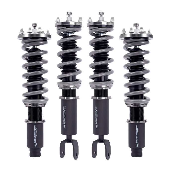 Racing Coilovers Kit w/ 24-Way Damping Compatible for Honda Accord 08-12 Compatible for Acura TSX 09-14