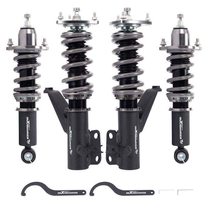 MaXpeedingrods T7 Coilover 24 Way Damper Spring Kit Compatible for Honda CR-V Compatible for FWD AWD 02-06