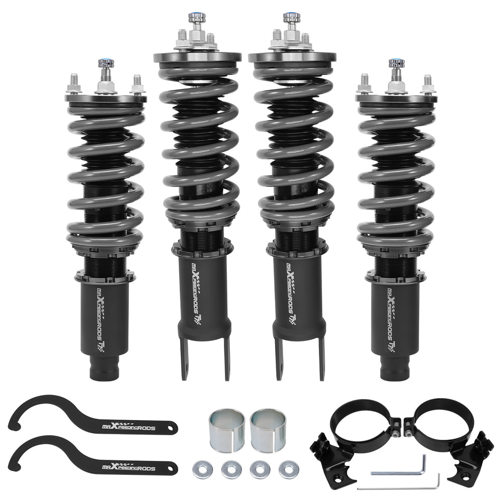 Maxpeedingrods NEW COT7 Coilovers Shocks Compatible for Honda Civic 92-00 Integra 94-01