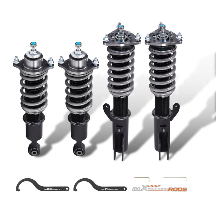 MaXpeedingrods COT7 Coilovers Shock Strut Suspension Compatible for Mitsubishi Lancer 08-16 lowering kit