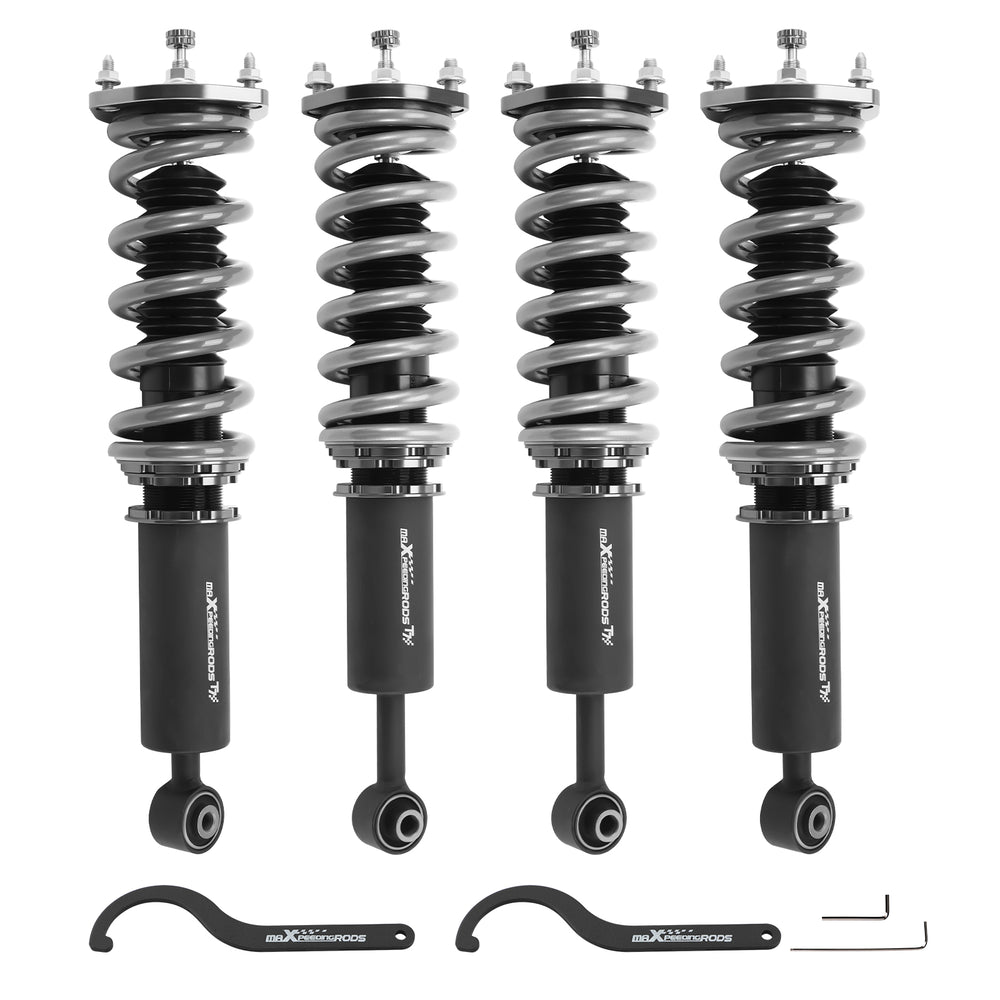 MaXpeedingrods T7 Adjustable Coilover Lower Kit Compatible for Lexus IS300 SXE10 2001-2005