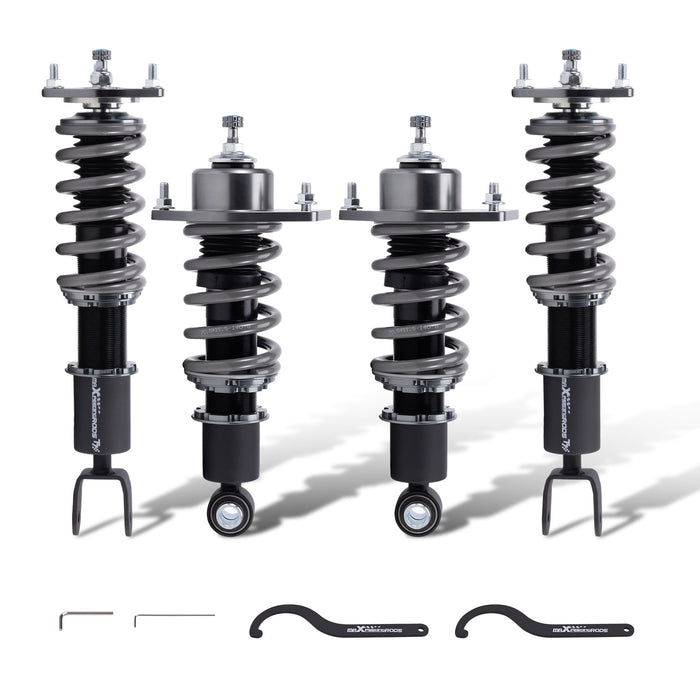 24 Ways Damper Adjustable Coilovers Kit Compatible for Mazda RX-8 2004-2011 Struts lowering kit