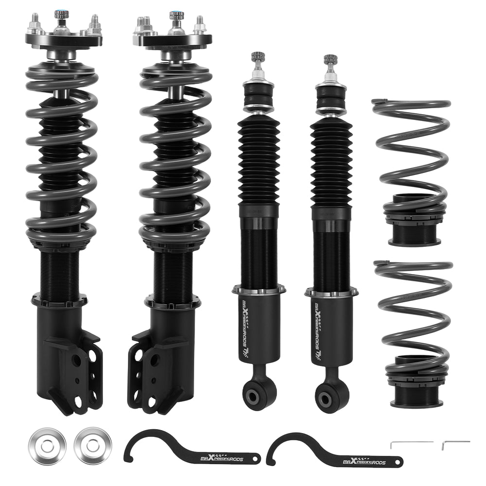 Maxpeedingrods COT7 Coilovers Suspension Damper Kit Compatible for Ford Mustang 94-04