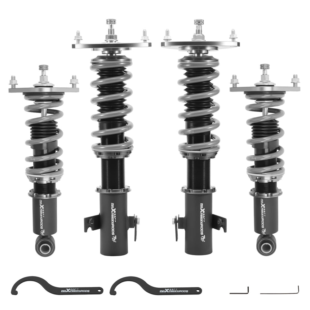 MaXpeedingrods T7 Coilovers 24 Way Lowering Shocks Compatible for Subaru WRX & STI 15-21
