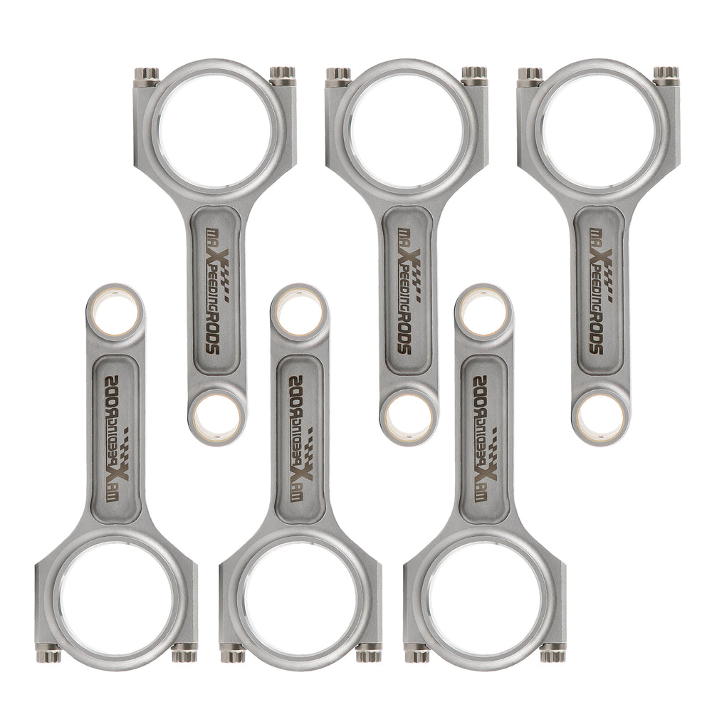 I-Beam Forged EN24 4340 Connecting Rods Compatible for BMW 328i 528i E36 E46 M52B28 5.315