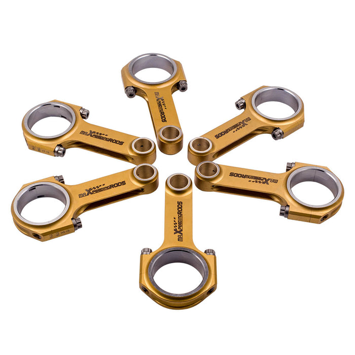 Titanizing Connecting Rods Rod Set Compatible for Porsche 911 2.4L 2.7L Con Rod 800+HP
