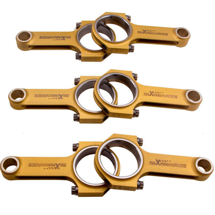 Titanizing Conrods Compatible for Porsche 911 2.0L 2.2L 130mm Connecting Rods + Bolts HP800