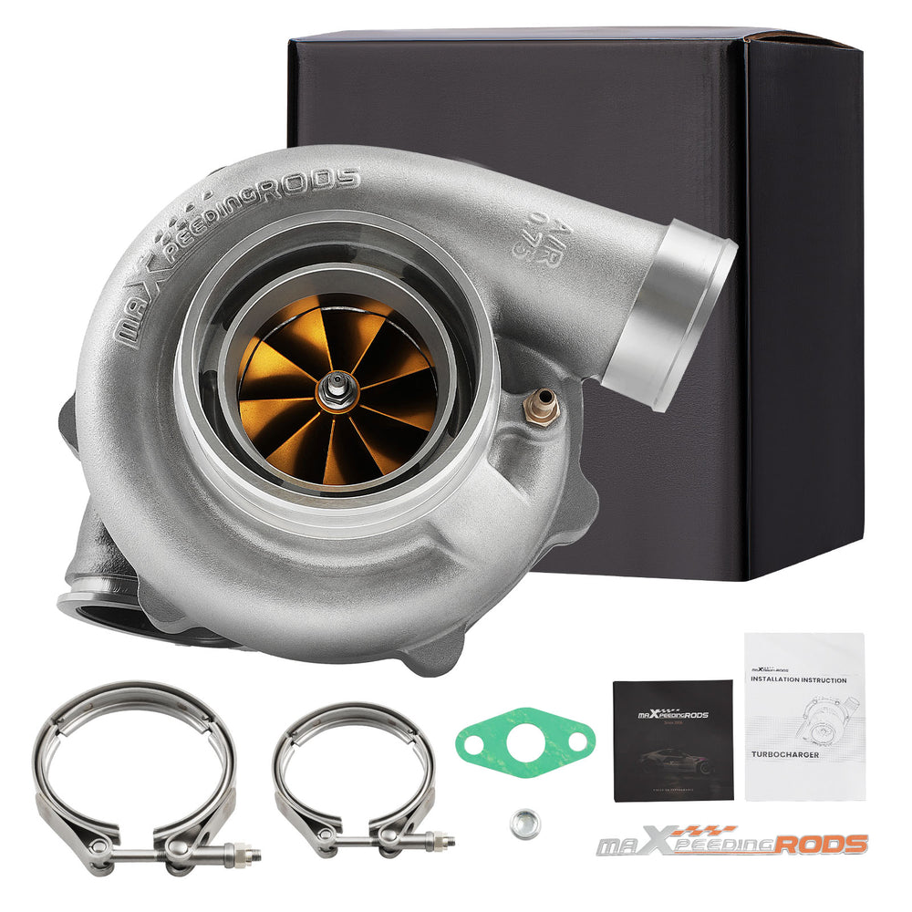 Ball Bearing Turbo Up to 1050HP Billet Comp Wheel 0.8 A/R V-band Turbine Housing