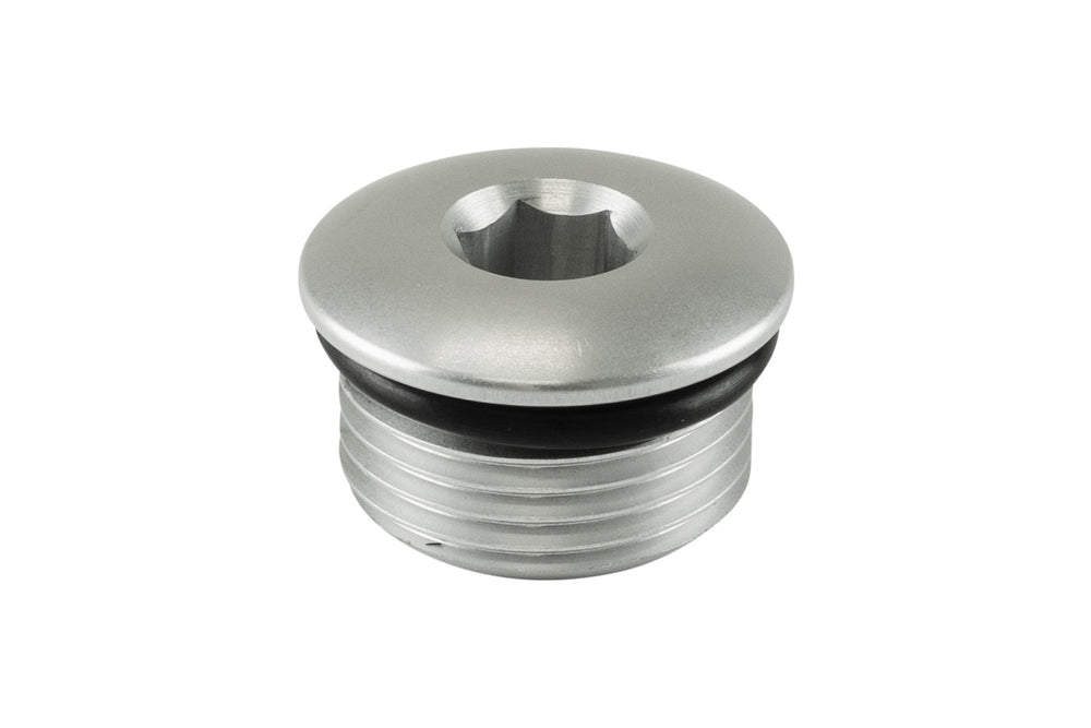 Fitting -12 AN ORB Blank - Silver