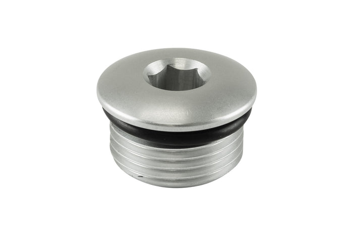 Fitting -12 AN ORB Blank - Silver