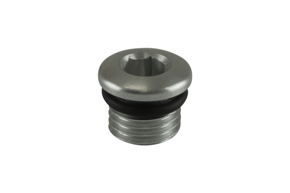 Fitting -4 AN ORB Blank - Silver