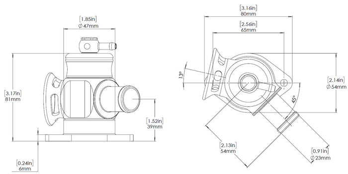 BOV Kompact PlumBack - Shortie - HKS