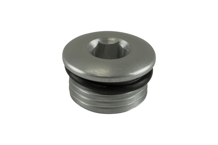 Fitting -8 AN ORB Blank - Silver