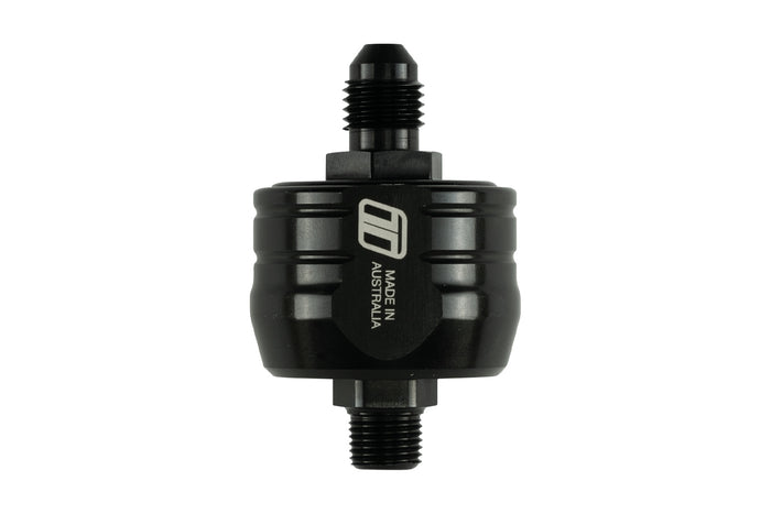 Turbosmart Turbo Oil Filter 44um -4AN Inlet 1/8"NPT Outlet