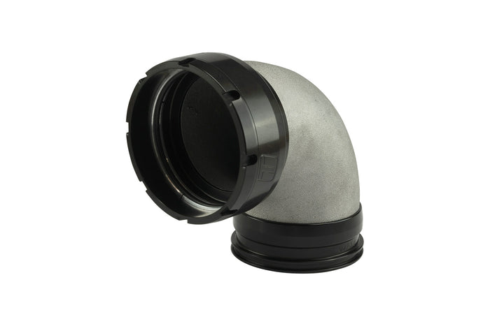 LockSleeve Turbo Adapter Compressor Outlet 3.00" to 90 Elbow Vibrant ,Plazmaclamp 3.00"