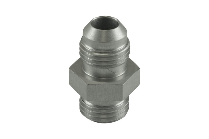 Fitting -6 AN Flare to -6 AN ORB Male Straight - Silver