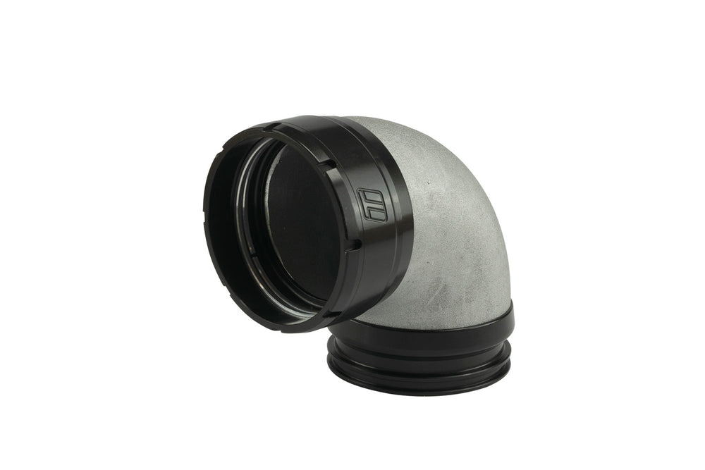 LockSleeve Turbo Adapter Compressor Outlet 2.50" to 90 Elbow Plazmaclamp 2.50"