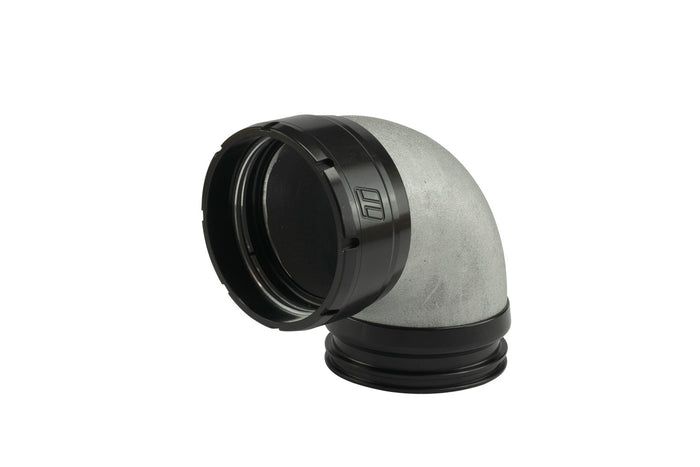 LockSleeve Turbo Adapter Compressor Outlet 2.50" to 90 Elbow Plazmaclamp 2.50"