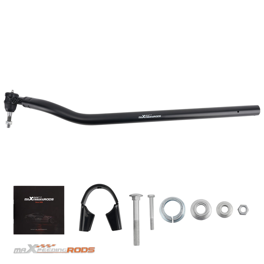 Front Drag Link Bar Compatible for Jeep Gladiator JT Wrangler JL 4WD 2018-2024 3.5-6 Lift